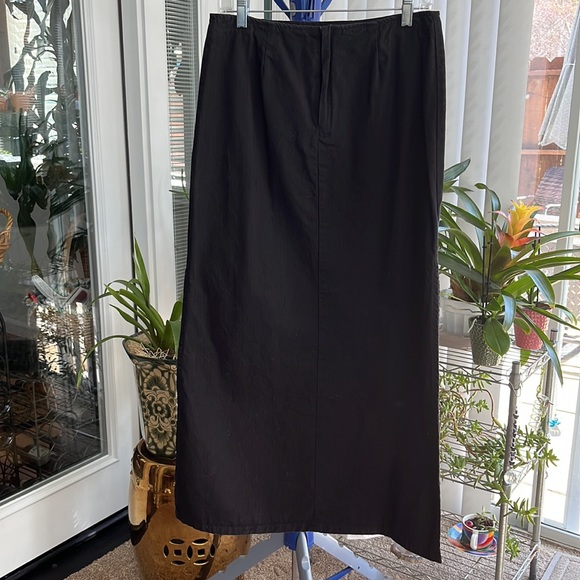 Black Skirt 100% Cotton, Size S - Picture 3 of 3